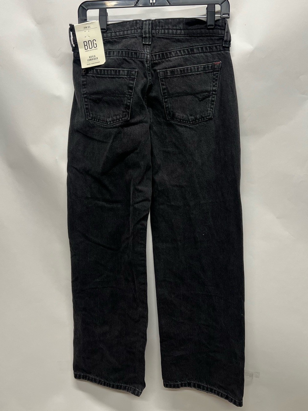BDG Urban Outfitters Women’s 24W 32L Kayla Lowrider Jeans Black NWT - Picture 5 of 9